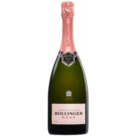 BOLLINGER Rosé - Champagne - 60% Pinot Noir, 25% Chardonnay és 15% Pinot Meunier, - 85%-ba Grand Cru és Premier Cru