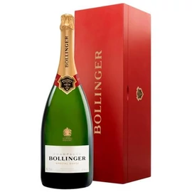 BOLLINGER Special Cuvée Jeroboam - 85%-ba Grand Cru és Premier Cru területekről szelektált 60% Pinot Noir, 25% Chardonnay, 15% Pinot Meunier házasítása.