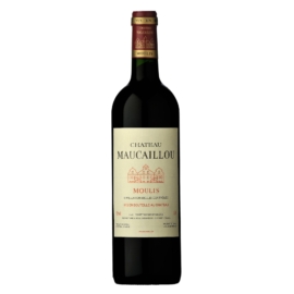 CHATEAU MAUCAILLOU Moulis Rouge 2016 - Bordeaux - Vörös bor - 52% Cabernet Sauvignon, 41% Merlot, 7% Petit Verdot
