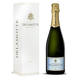 DELAMOTTE Brut - 	55% Chardonnay, 35% Pinot Noir, 10% Pinot Meunier - Non-Vintage Champagne