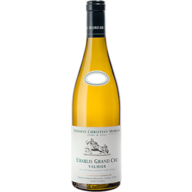 DOMAINE CHRISTIAN MOREAU Chablis Valmur Grand Cru 2020 - Fehér bor - Chablis régióból - 100% Chardonnay