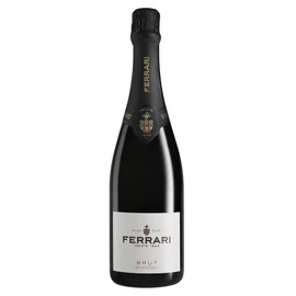 FERRARI Brut - Élénk szalmasárga, halvány zöldes reflexekkel. Finom, apró és tartós buborékok. 
