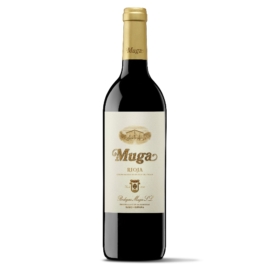 Muga Reserva egy nagy klasszikus Riojaból. Sok piros és fekete bogyós gyümölcsel és finom kávés csokoládés utóízzel.