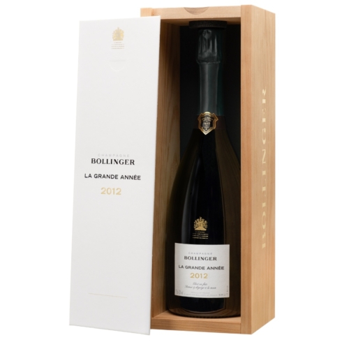 BOLLINGER La Grande Année 2012 - Champagne - Pezsgő - 65% Pinot Noir, 35% Chardonnay - 