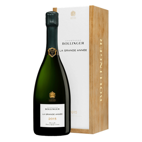 BOLLINGER La Grande Année 2014 Díszdobozban - Champagne - Pezsgő - 60% Pinot Noir, 40% Chardonnay - BorGuru