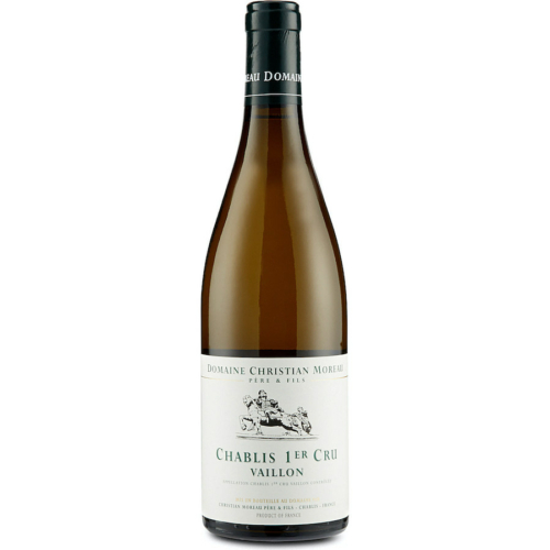 Domaine Christian Moreau Chablis Vallion 1er Cru - Nagyon aromás, gyümölcsök és fehér virágok ízével, miközben megőrzi a szép ásványosságot, komplex és kifinomult bor.