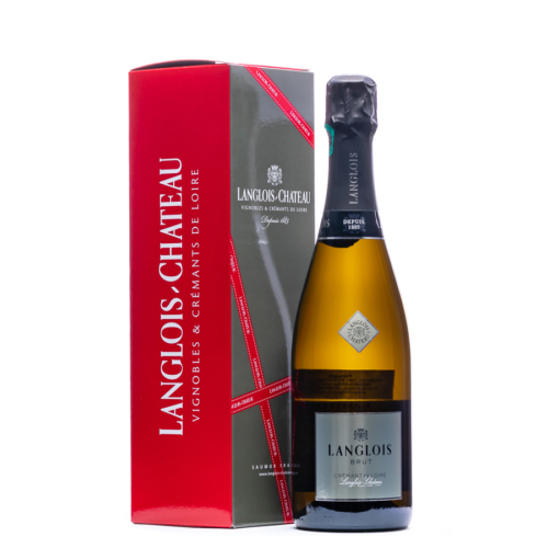 LANGLOIS-CHATEAU Crémant de Loire Brut - 60% Chenin Blanc 10% reserve bort beleértve, 20% Chardonnay és 20% Cabernet Franc Pezsgő