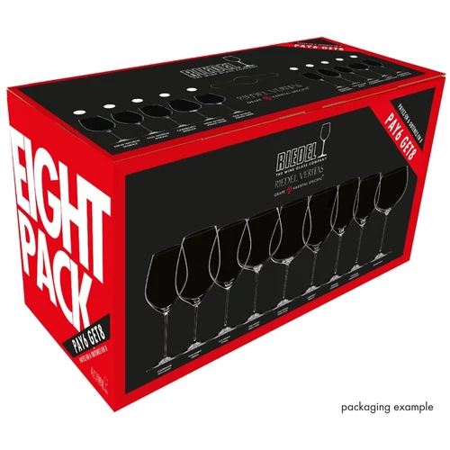 RIEDEL Veritas Champagne Wine Glass 6+2 gift pack