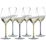 Kép 1/3 - RIEDEL Fatto A Mano Champagne Wine Glass Value Pack 6