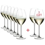 Kép 1/4 - RIEDEL Veritas Champagne Wine Glass 6+2 gift pack
